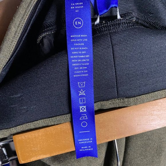 Kit and Ace Women’s Olive Green High Waisted Active Wear Pants - Picture 10 of 11